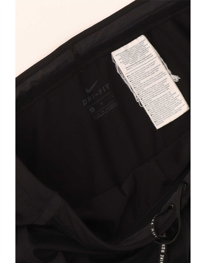 Nike Ženske Dri Fit Leggings UK 16 Veliki crni poliester