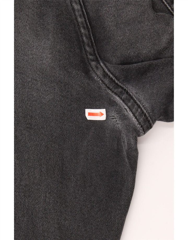 WRANGLER muške ravne traperice Texas W38 L30 crni pamuk