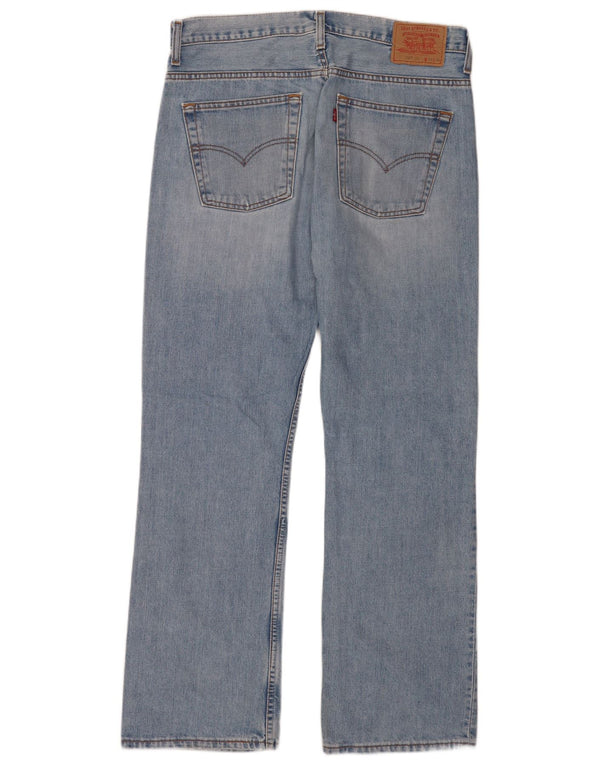Levi's muške 507 Bootcut traperice W36 L34 plavi pamuk