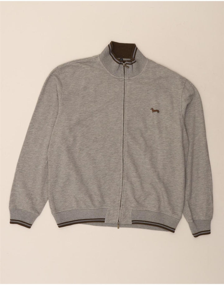 Harmont & Blaine Muška trenirka Regular Fit Gornja jakna 3XL Siva Flecked