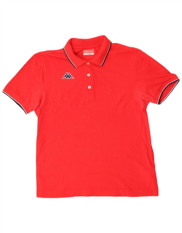 KAPPA muška polo majica velika crvena pamuk