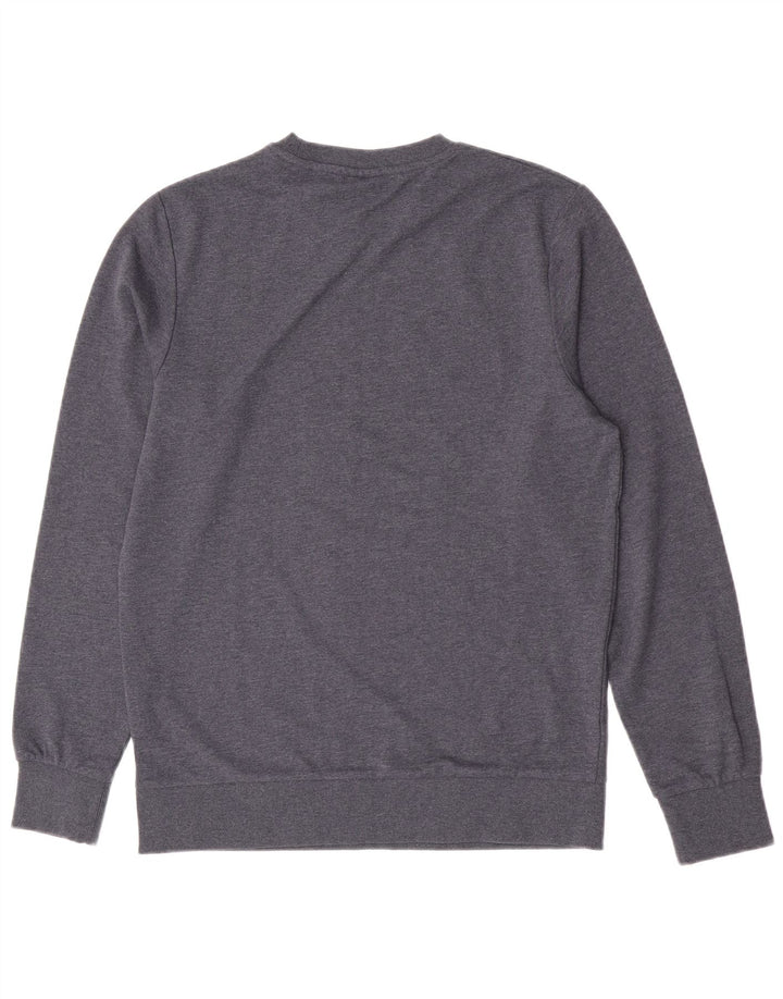 Jack & Jones muški džemper s grafičkim motivima, srednje plavi flekasti pamuk