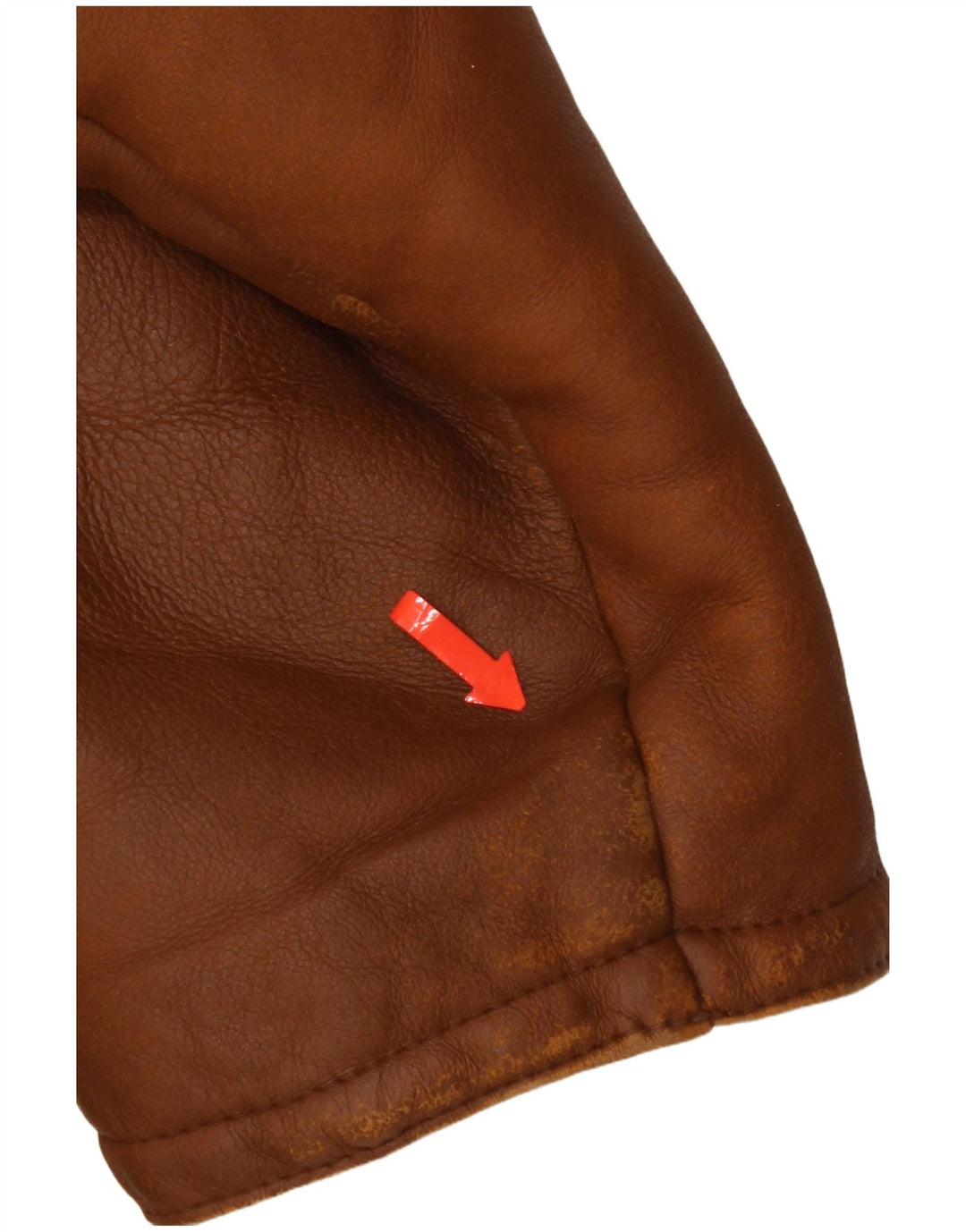 Vintage ženska jakna s ovčicama IT 50 Large Brown Shearling