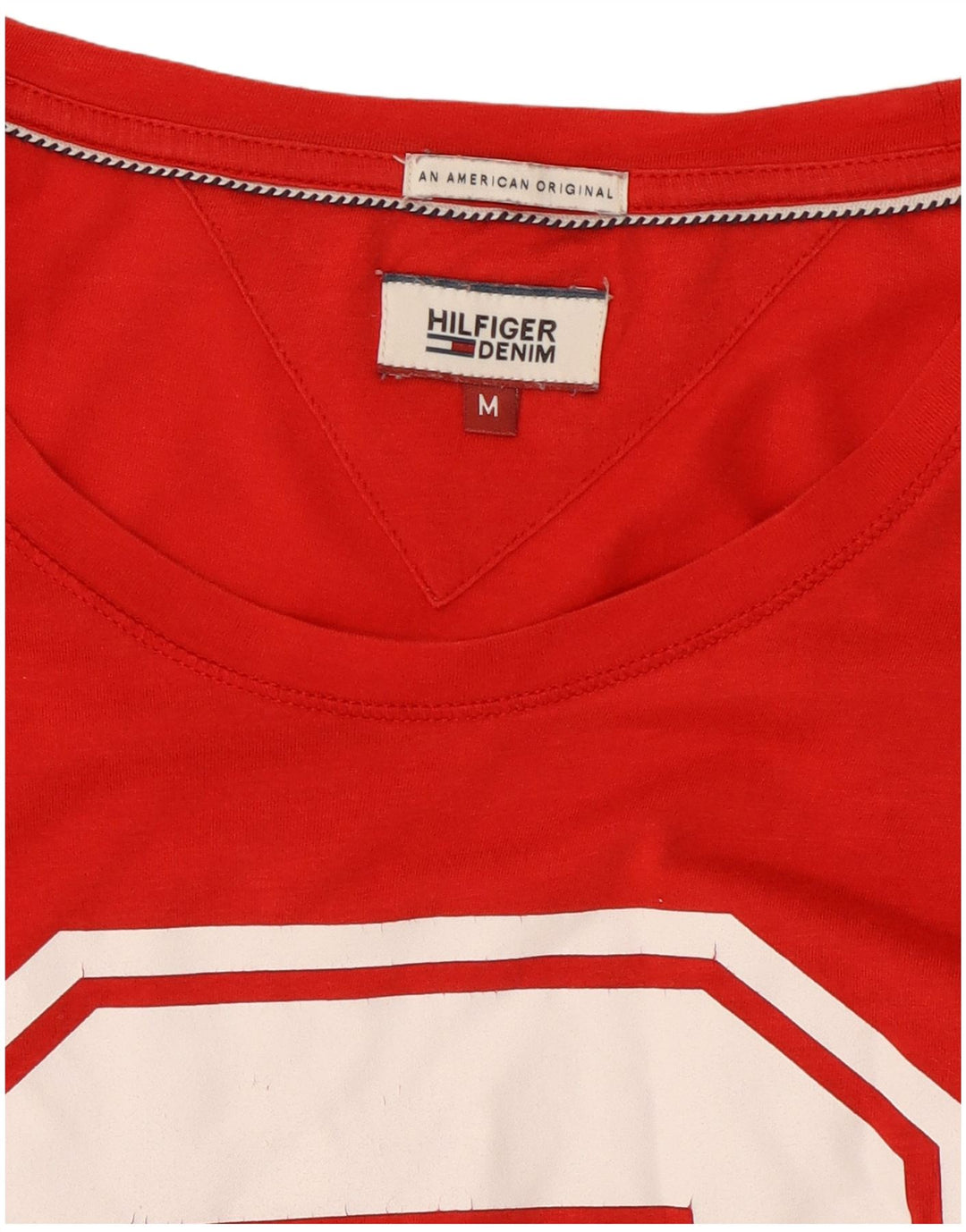 Tommy Hilfiger muška majica kratkih rukava srednje veličine, crveni pamuk
