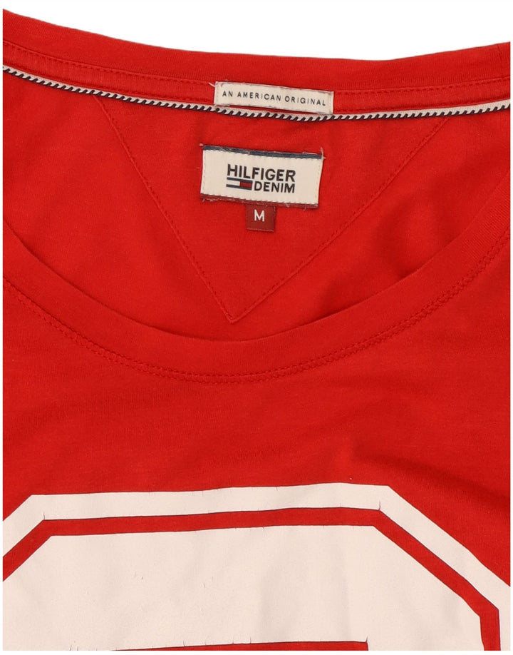 Tommy Hilfiger muška majica kratkih rukava srednje veličine, crveni pamuk