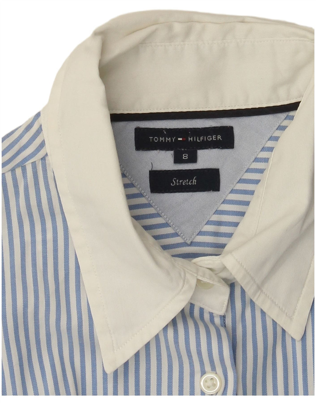 Tommy Hilfiger ženska košulja US 8 srednje plave pruge