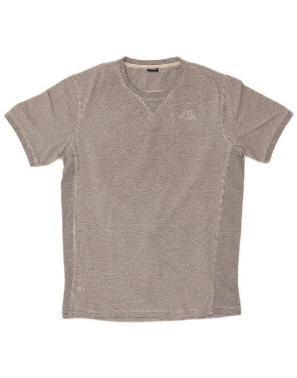Kappa muška majica kratkih rukava Large Grey Flected