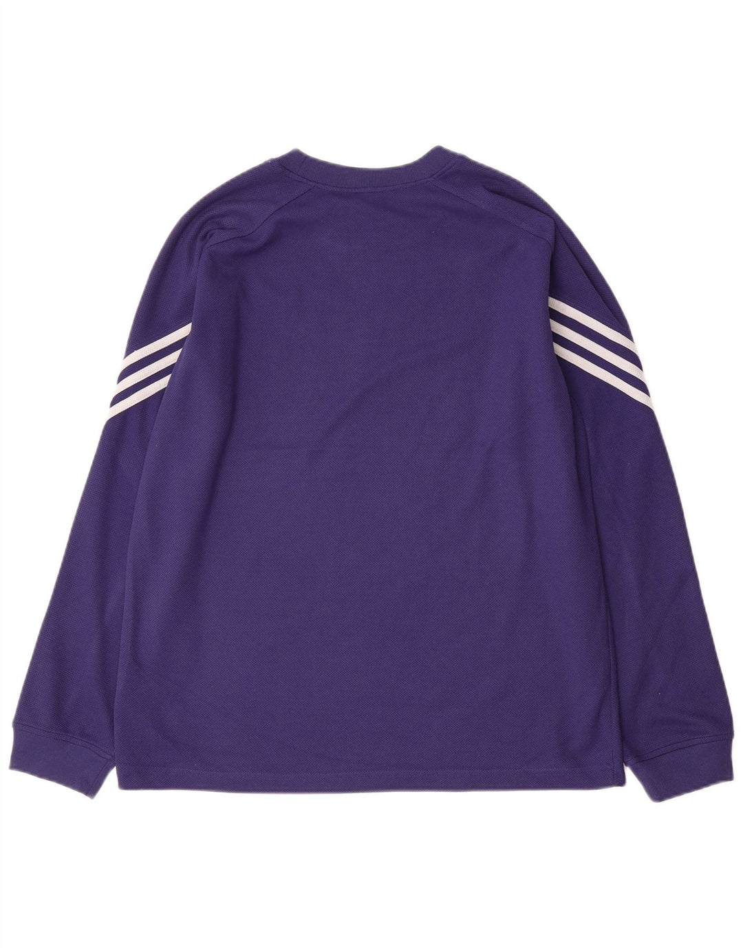 Adidas muška majica dugih rukava srednje ljubičaste boje od poliestera
