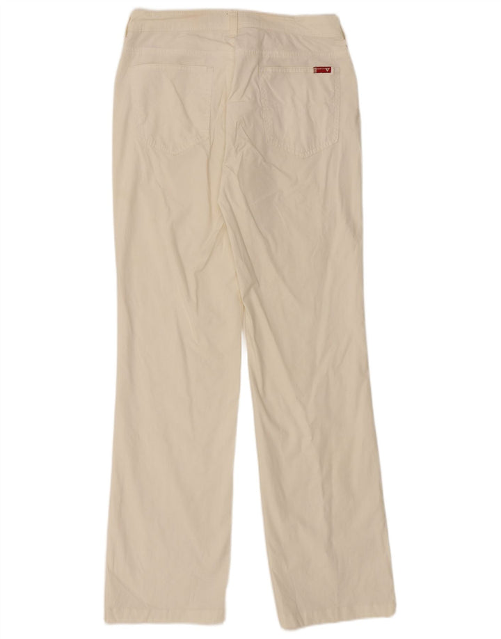 Ženske ležerne hlače Guess Bootcut W32 L31 Bijele