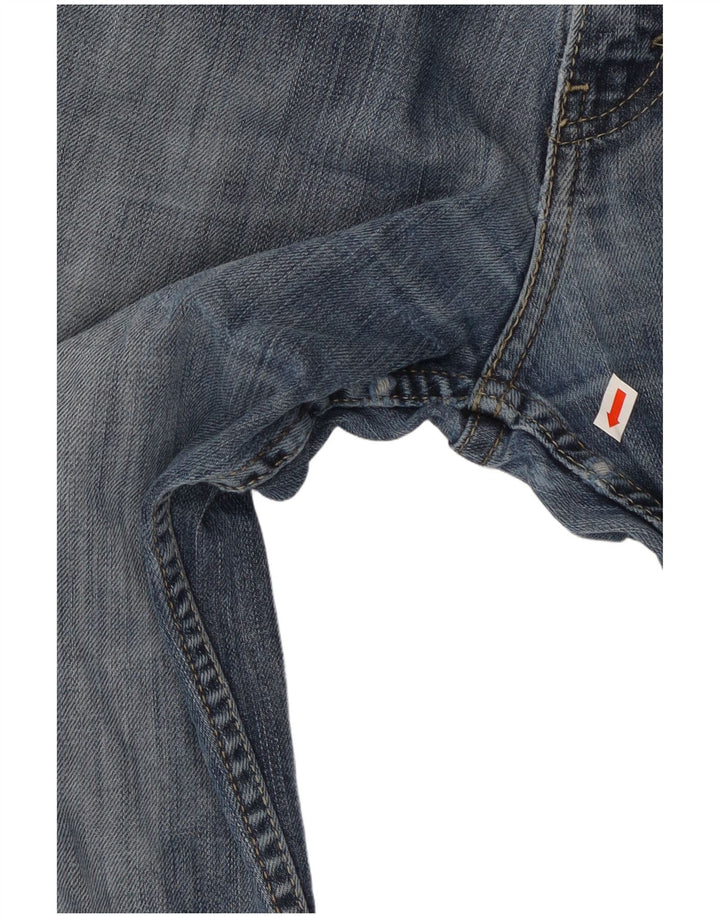 Levi's muške ravne traperice W32 L30 plavi pamuk