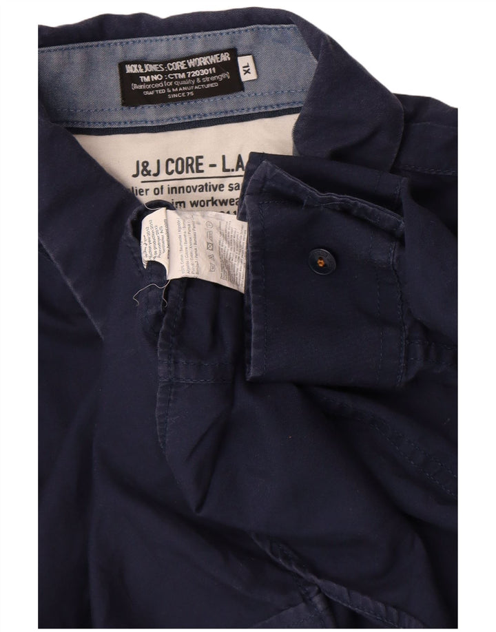 Jack & Jones muška košulja XL tamnoplavi pamuk