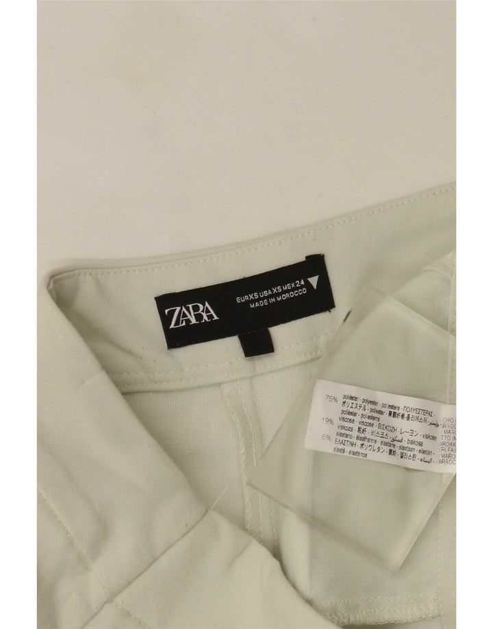 Zara ženske kratke hlačice XS W25 zeleni poliester