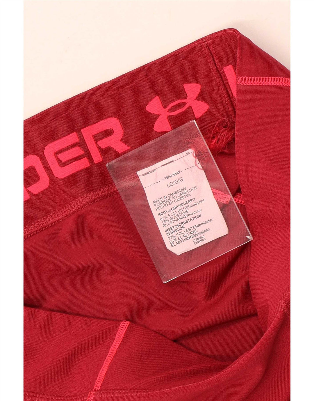 Under Armour ženske sportske kratke hlače UK 14 velike crvene