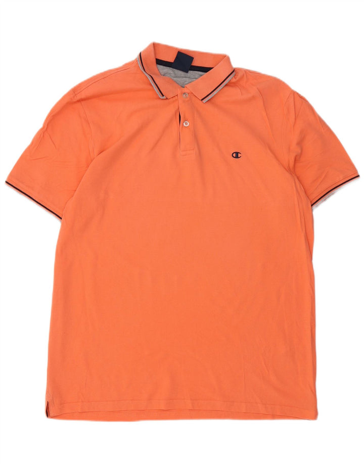 Champion muška polo majica 2XL narančasti pamuk