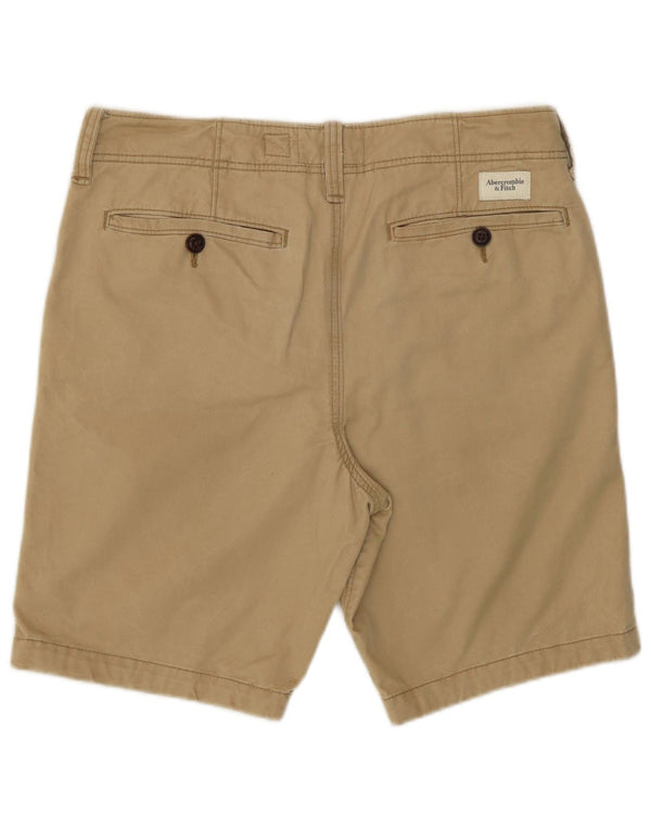 Abercrombie & Fitch Mens Chino Shorts  W31 Medium Beige Cotton