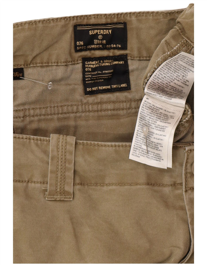 Superdry muške kargo kratke hlače W36 velike bež pamučne boje