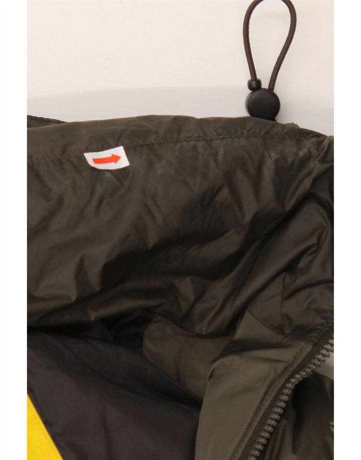 G-STAR ženski podstavljeni kaput s kapuljačom UK 14 Srednji kaki poliester