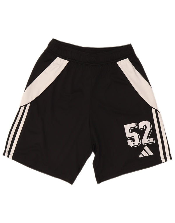 Adidas muške kratke sportske hlače Aeroready Graphic Small Black Colourblock