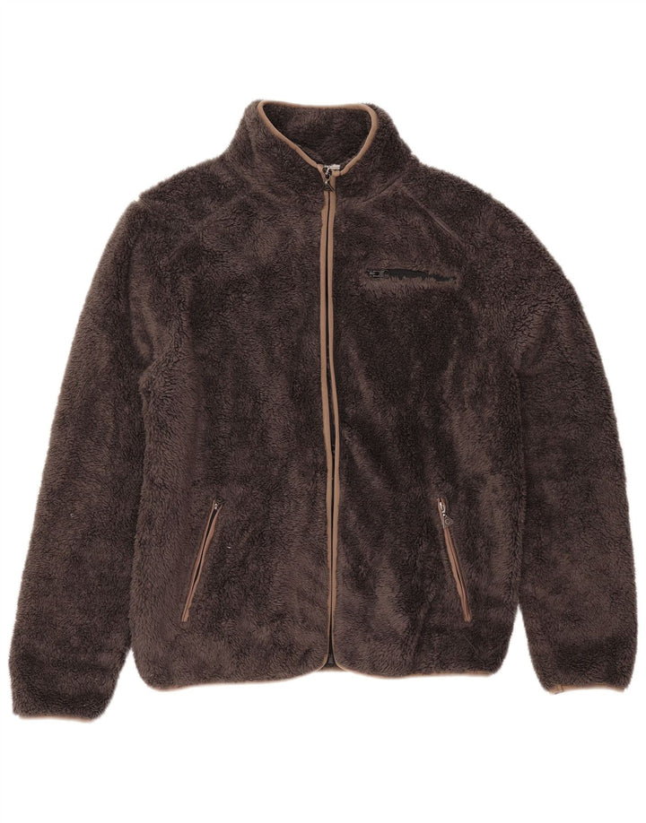 Carrera ženska jakna od flisa širokog kroja UK 18 XL smeđi poliester