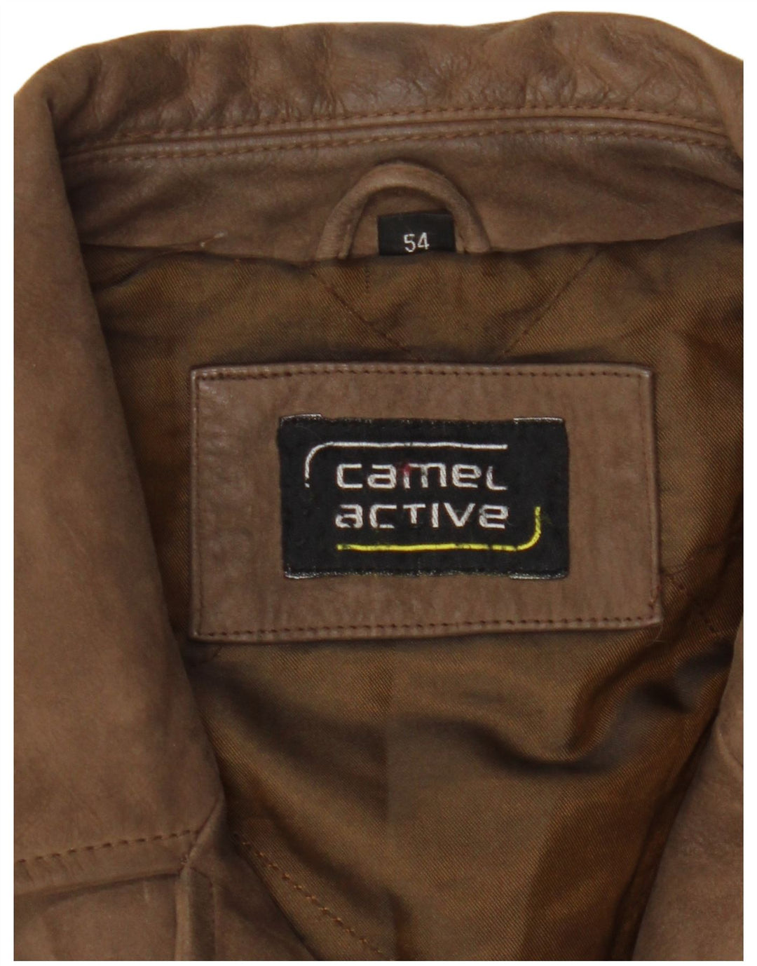 Camel Active muški kožni kaput EU 54 XL smeđa koža