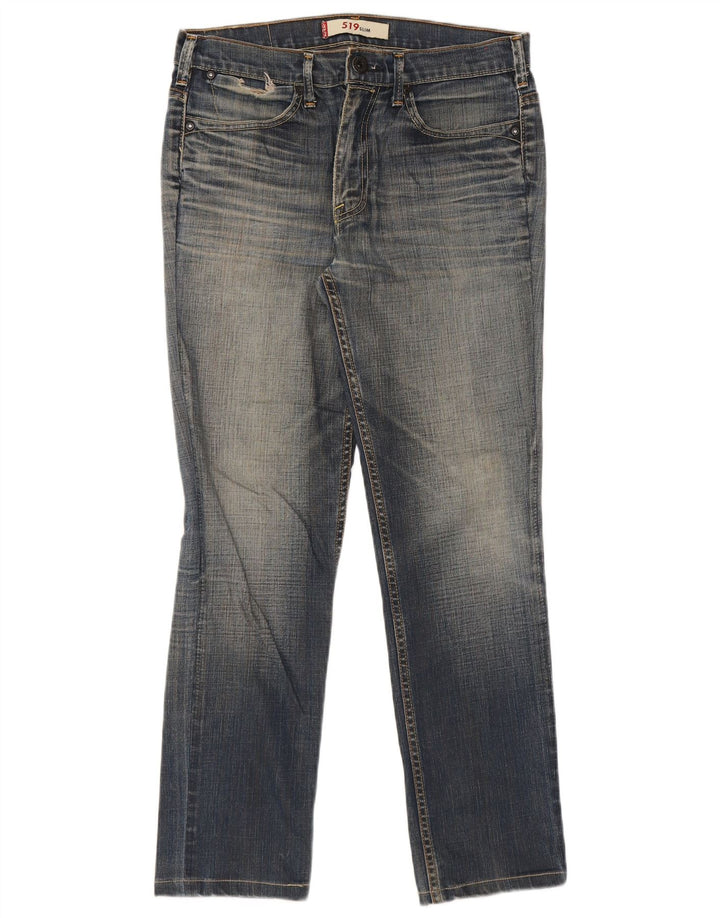 Levi's muške 519 uske traperice W34 L30 plave
