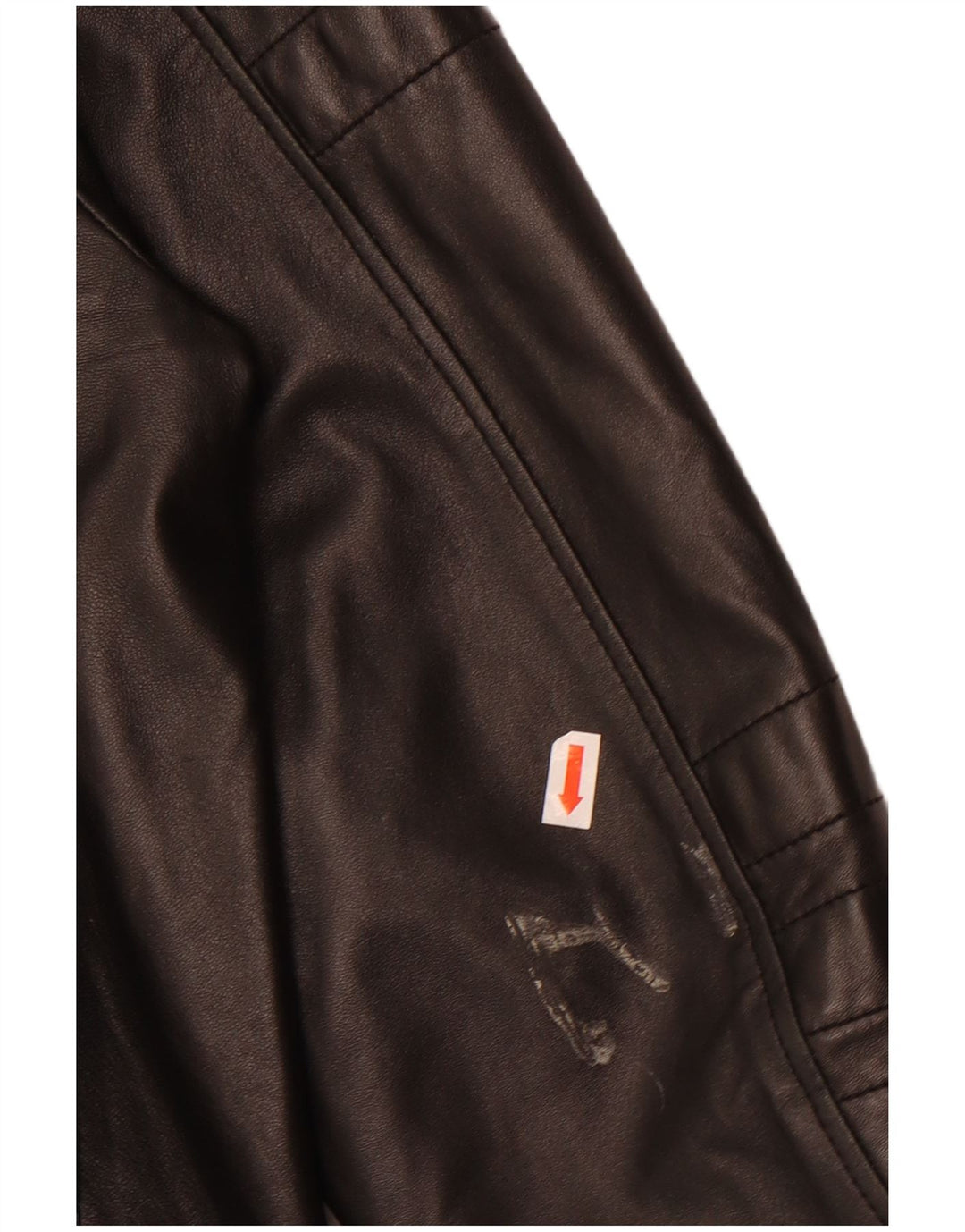 JIL SANDER ženska kožna trkaća jakna IT 46 velika crna koža