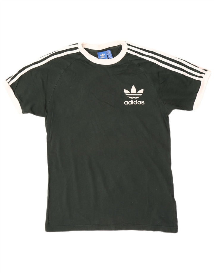 Adidas muška majica s grafičkim motivima, srednji zeleni pamuk