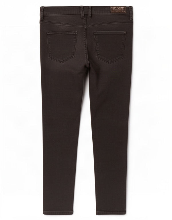 Marks & Spencer Ženske uske traperice UK 14 Large W32 L26 Crni pamuk