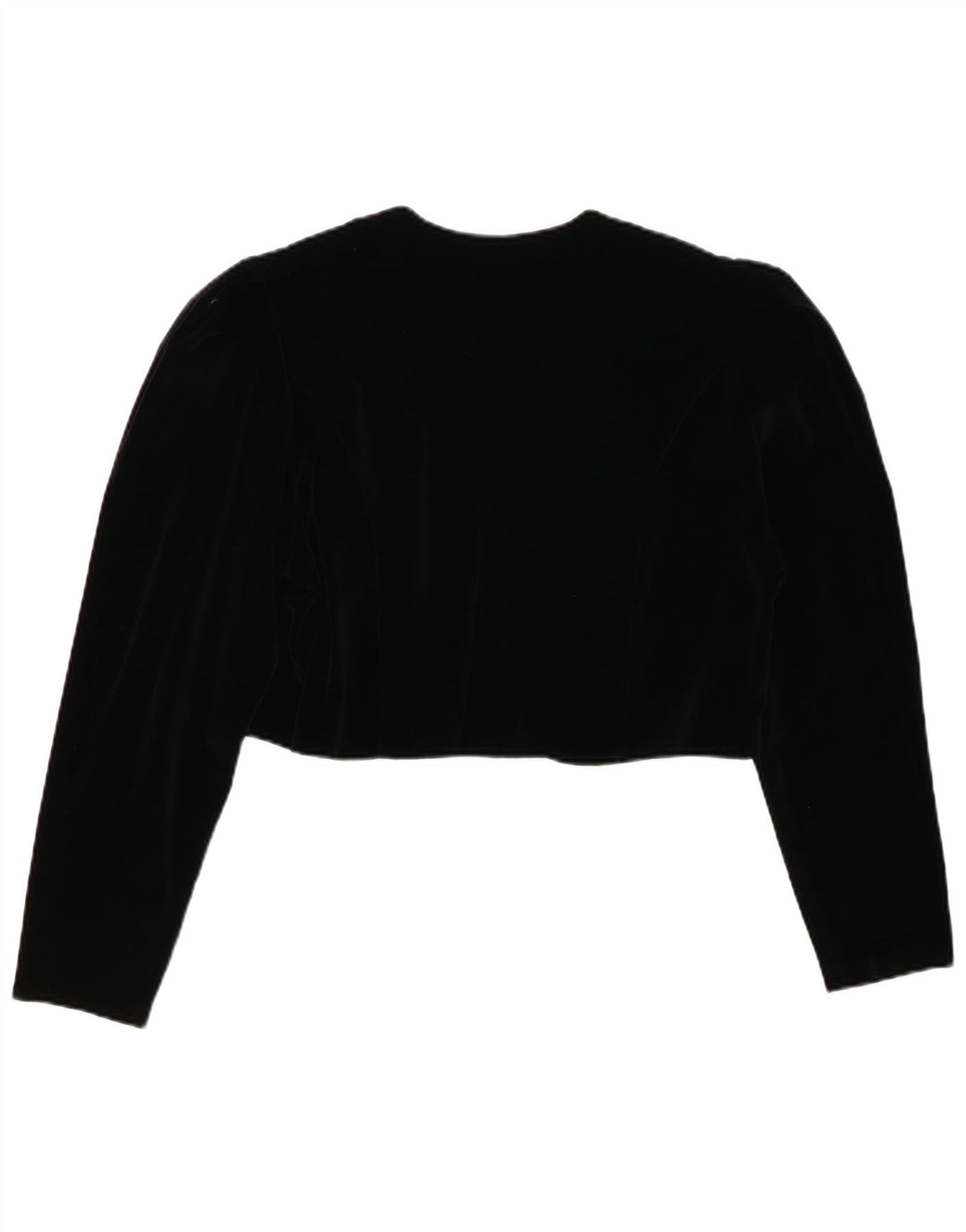 CHOU CHOU Ženski Bolero Top UK 14 Veliki crni