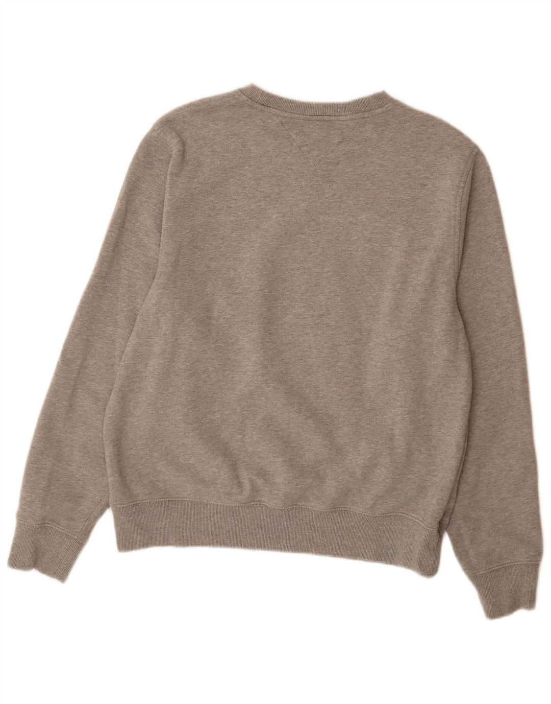 TOMMY HILFIGER Ženski džemper s grafičkim motivima UK 14 Srednje sivi pamuk