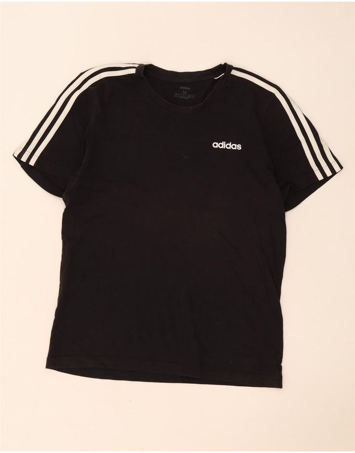 Adidas muška majica kratkih rukava Srednji crni pamuk