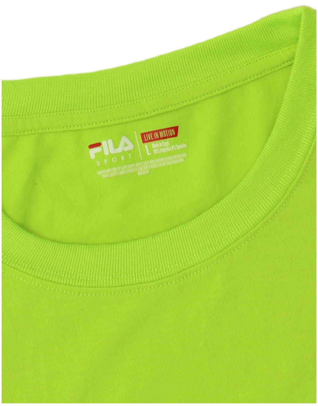 FILA Mens Vest Top Large Green Polyester