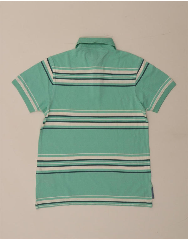 Tommy Hilfiger muška polo majica XS tirkizno prugasti pamuk