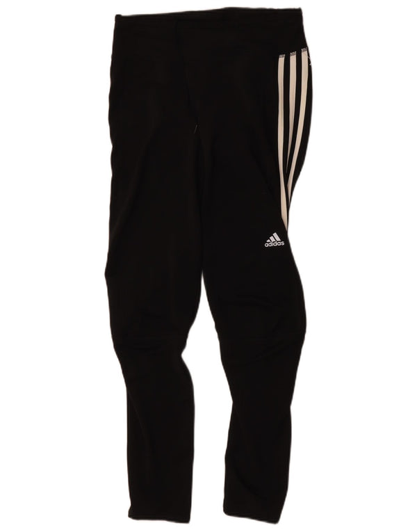 Adidas ženske Response Leggings UK 10 male crne sportske poliester