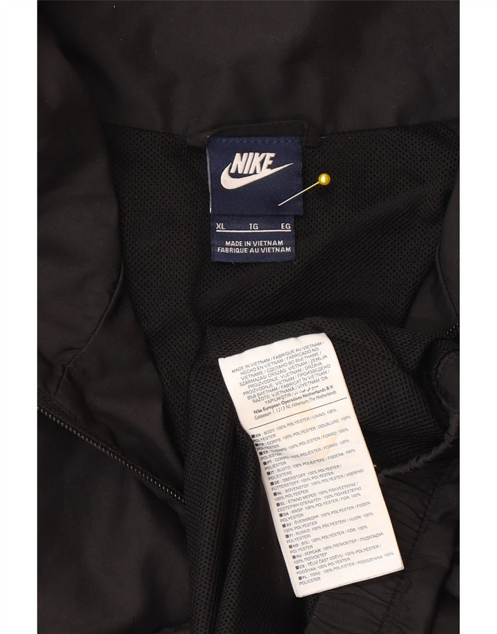 Nike muška trenirka gornja jakna XL crni poliester u boji