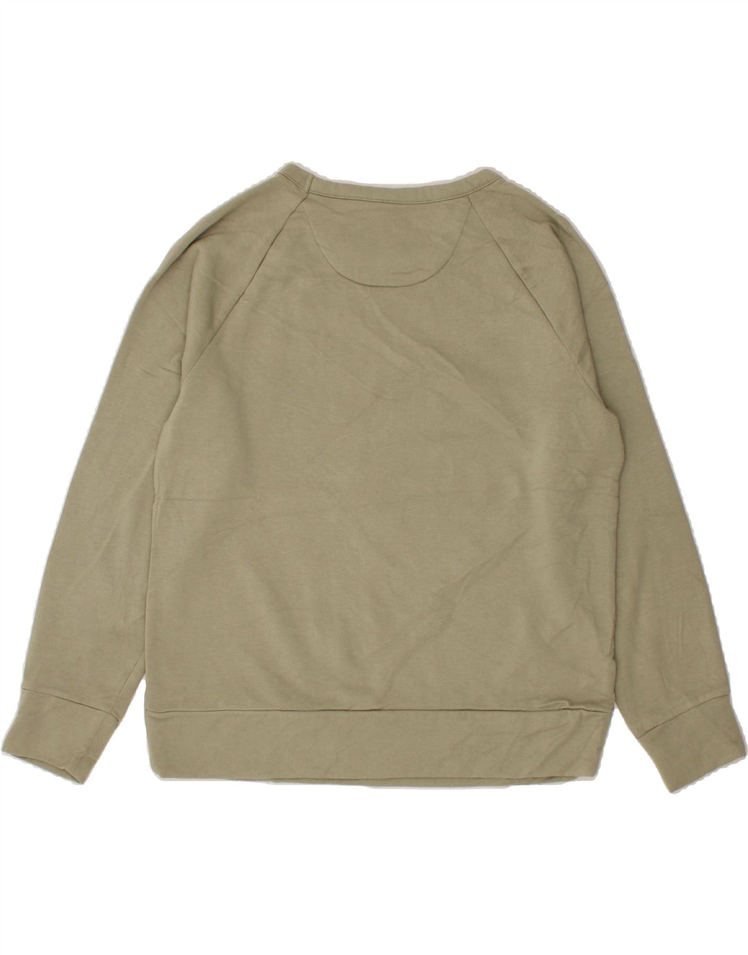 EDDIE BAUER Womens Sweatshirt Jumper UK 14 Medium Green Polyester Vintage Eddie Bauer and Second-Hand Eddie Bauer from Messina Hembry 
