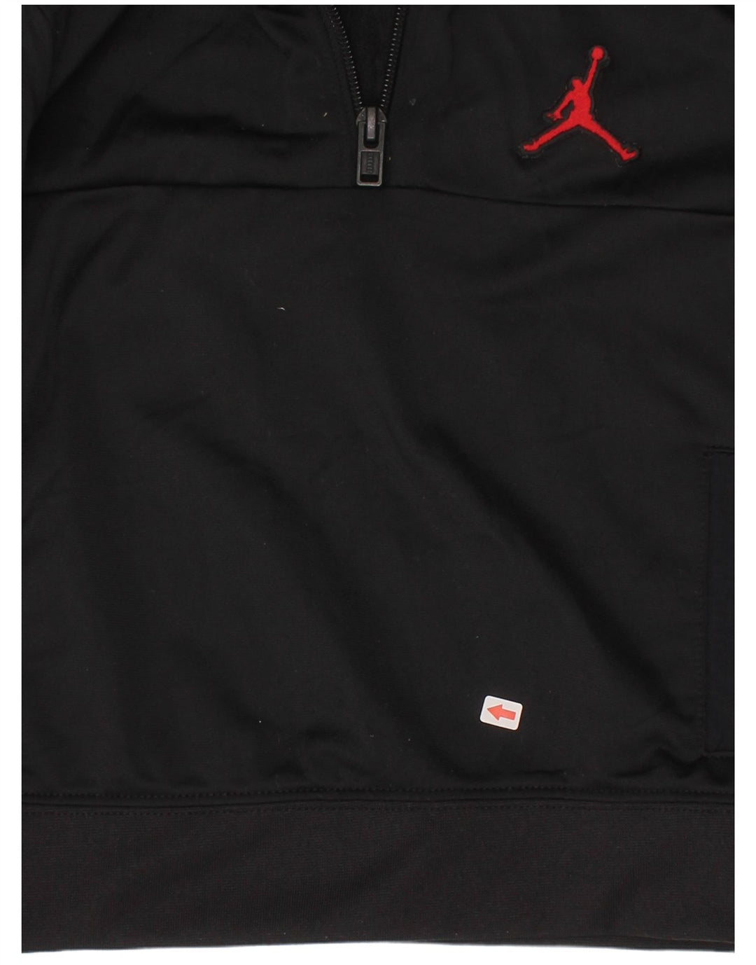 Jordan Boys majica s kapuljačom s patentnim izrezom 2-3 godine, crni poliester