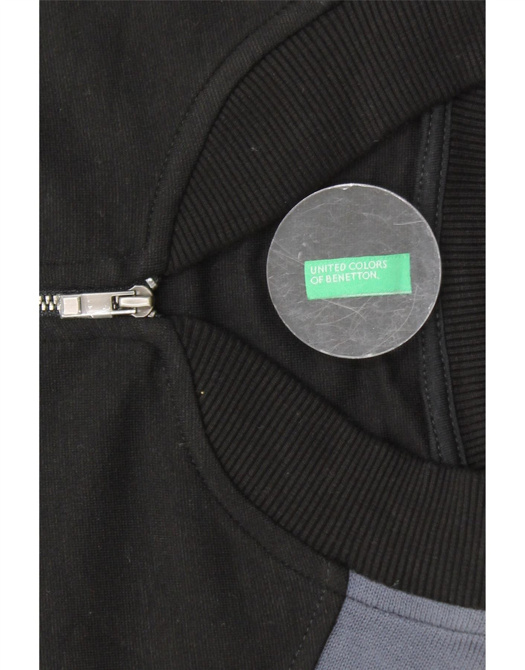 BENETTON ženska gornja jakna kratke trenirke UK 16 velika crna boja