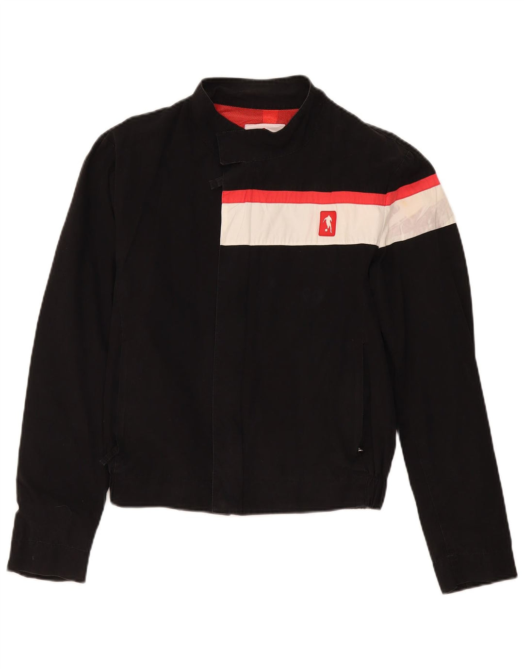 Bikkembergs ženska bomber jakna UK 14 Srednje crni pamuk u boji