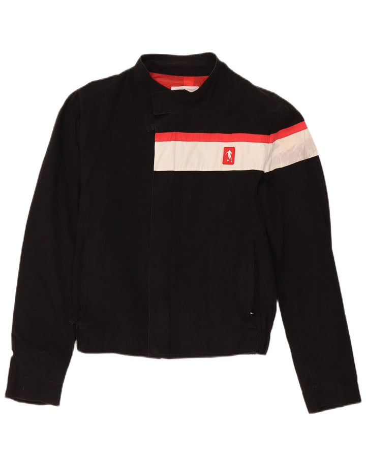 Bikkembergs ženska bomber jakna UK 14 Srednje crni pamuk u boji