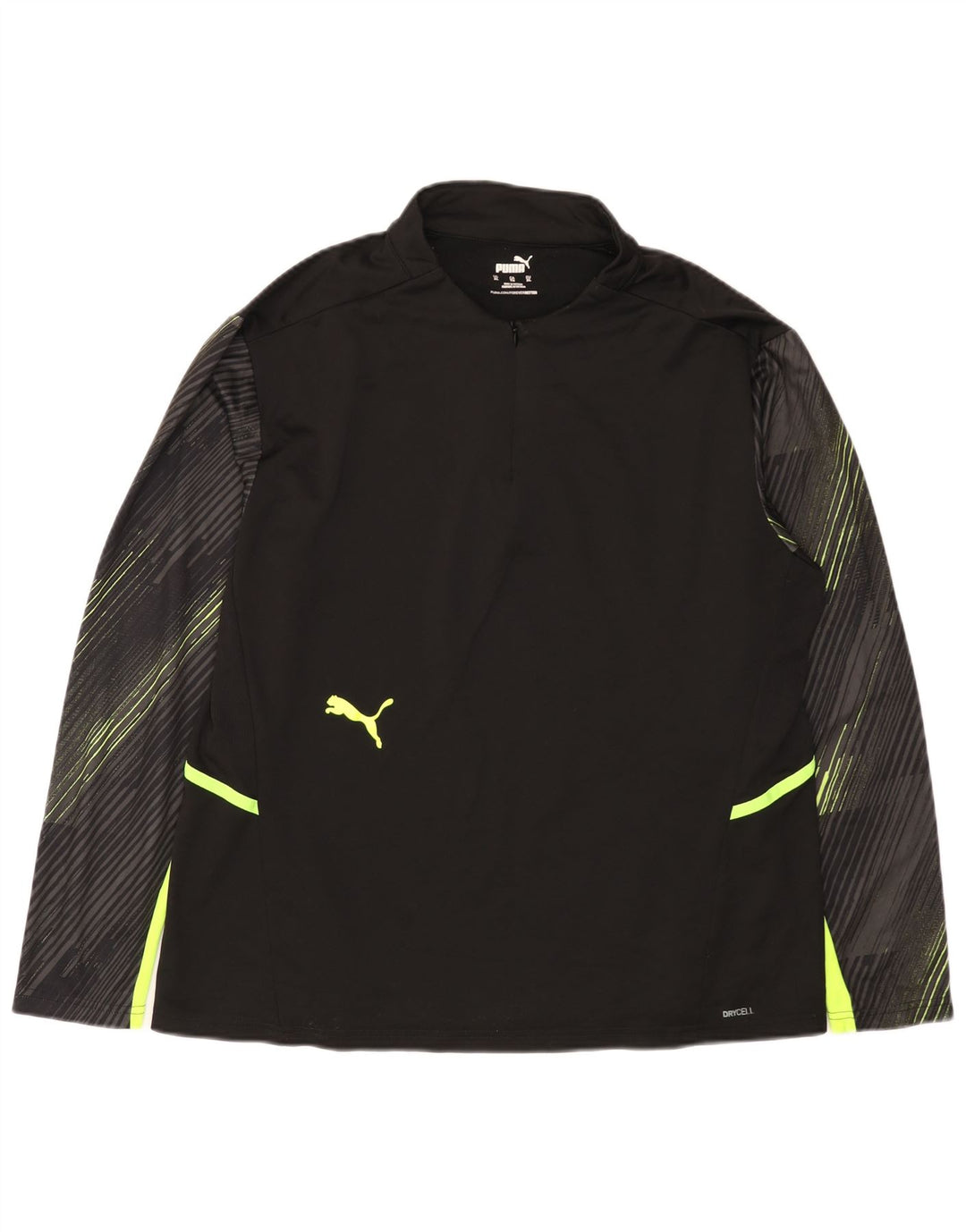 PUMA Ženska trenirka s patentnim izrezom UK 18 XL crna na pruge
