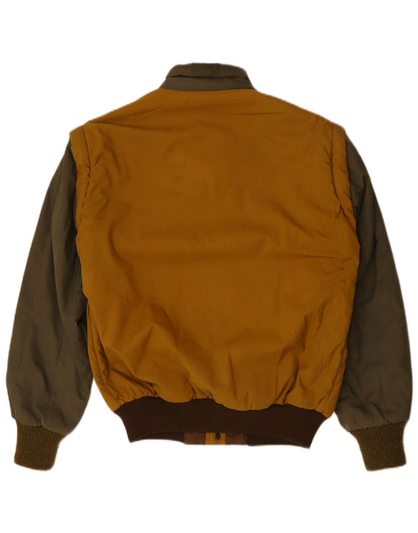 FACIBA Muška bomber jakna UK 38 Pamuk srednje žute boje