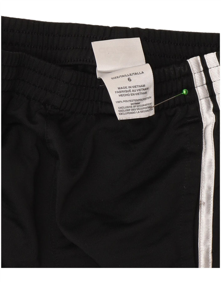 Adidas Hlače za trenirku za dječake 5-6 godina crne od poliestera