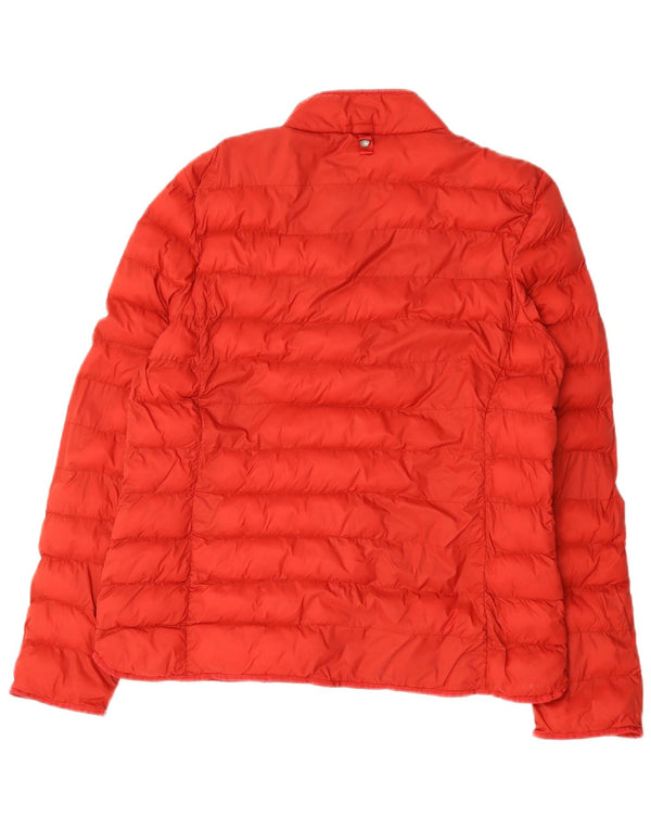 Barbour Womens Padded Jacket UK 16 Large Red