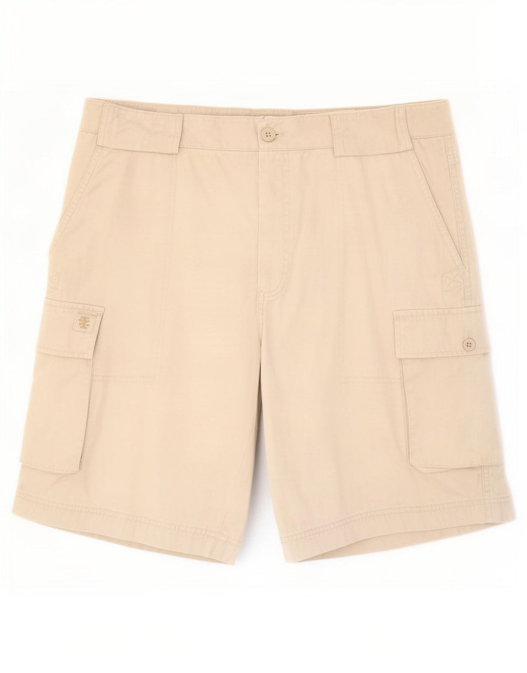 Izod Muške Cargo kratke hlače Large W36 Bež pamuk