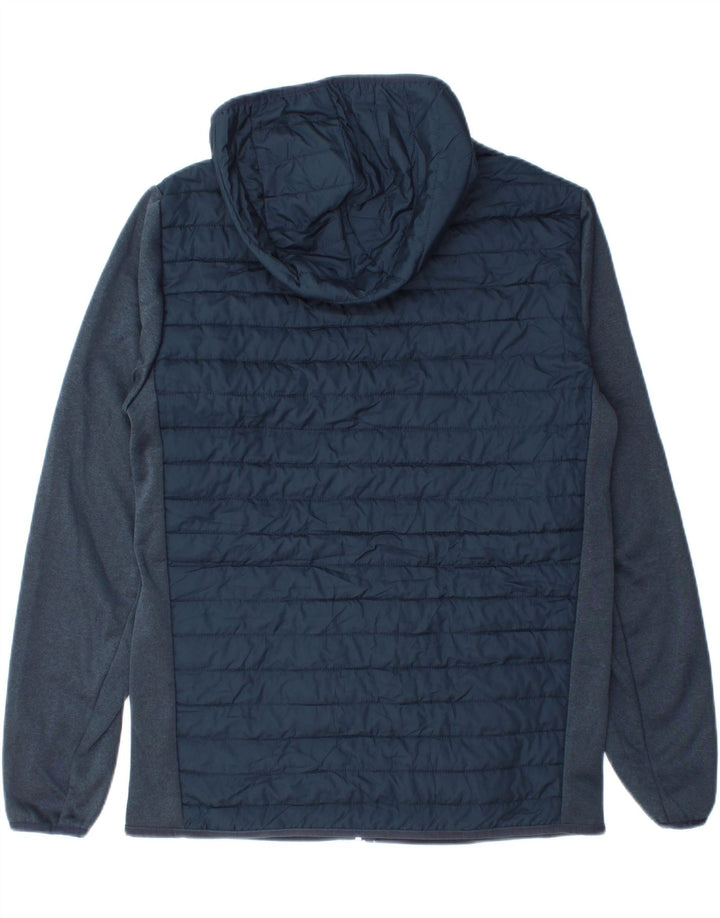 Jack & Jones muška podstavljena jakna s kapuljačom UK 38 srednje tamnoplava