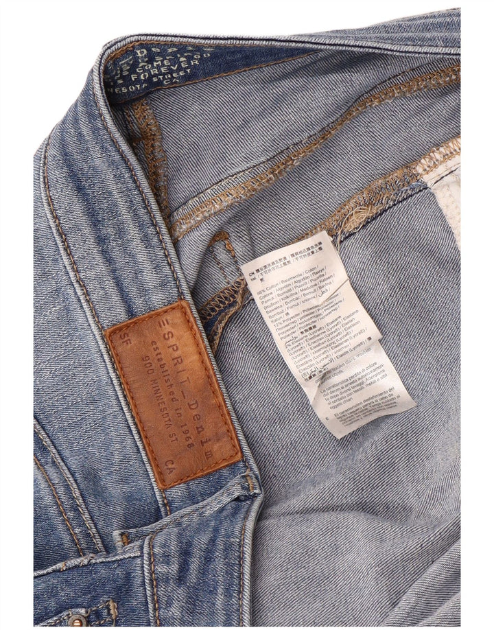 Esprit ženska traper suknja W34 veliki plavi pamuk