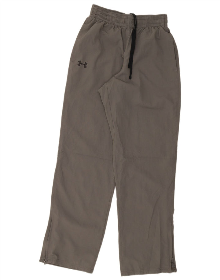 Under Armour muške trenirke Hlače male sive boje od poliestera