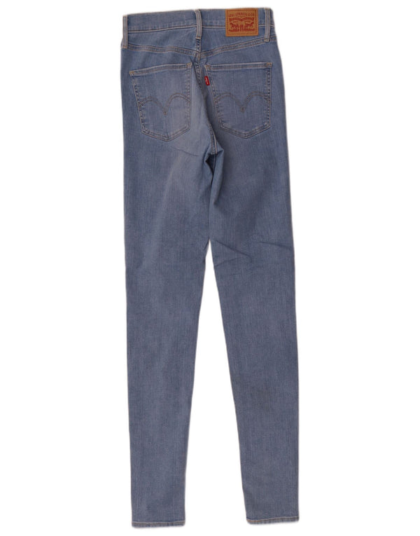 Levi's ženske Mile High super skinny traperice W27 L33 plavi pamuk