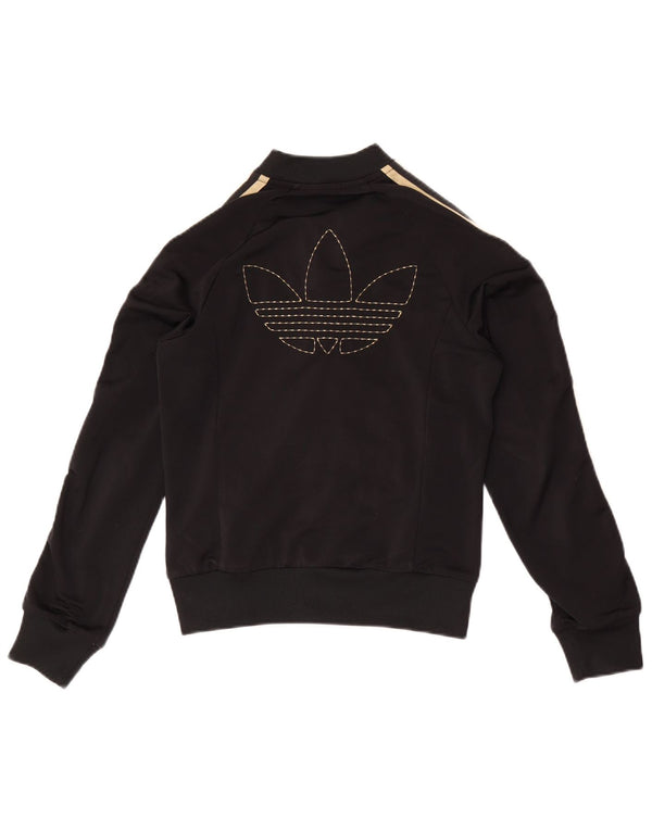 Adidas ženska gornja jakna trenirke EU 34 XS crni poliester